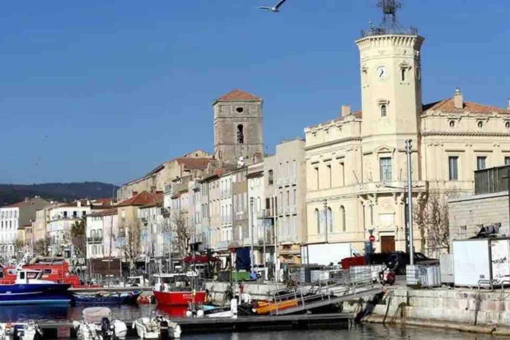 Studio Vue Mer Terrasse La Ciotat Luaran gambar